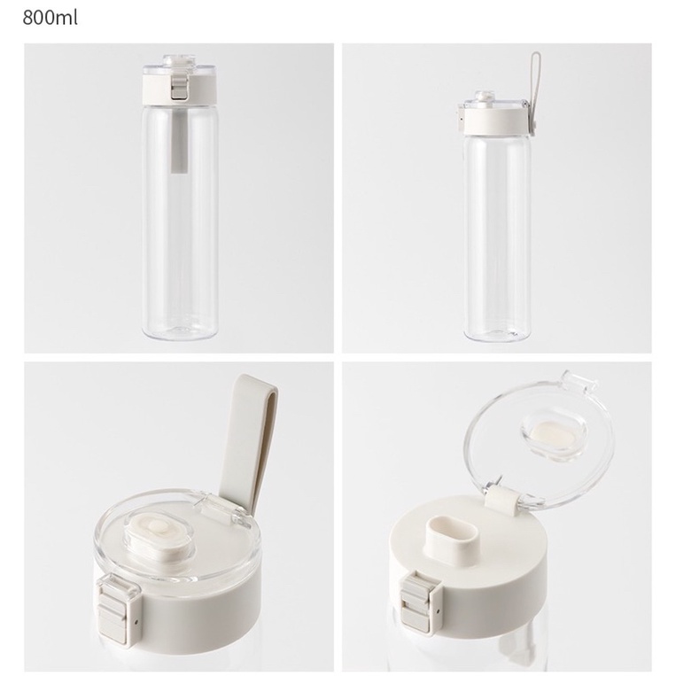 全新 現貨 無印良品 水壺 冷水壺 按壓式冷水壺  800ml