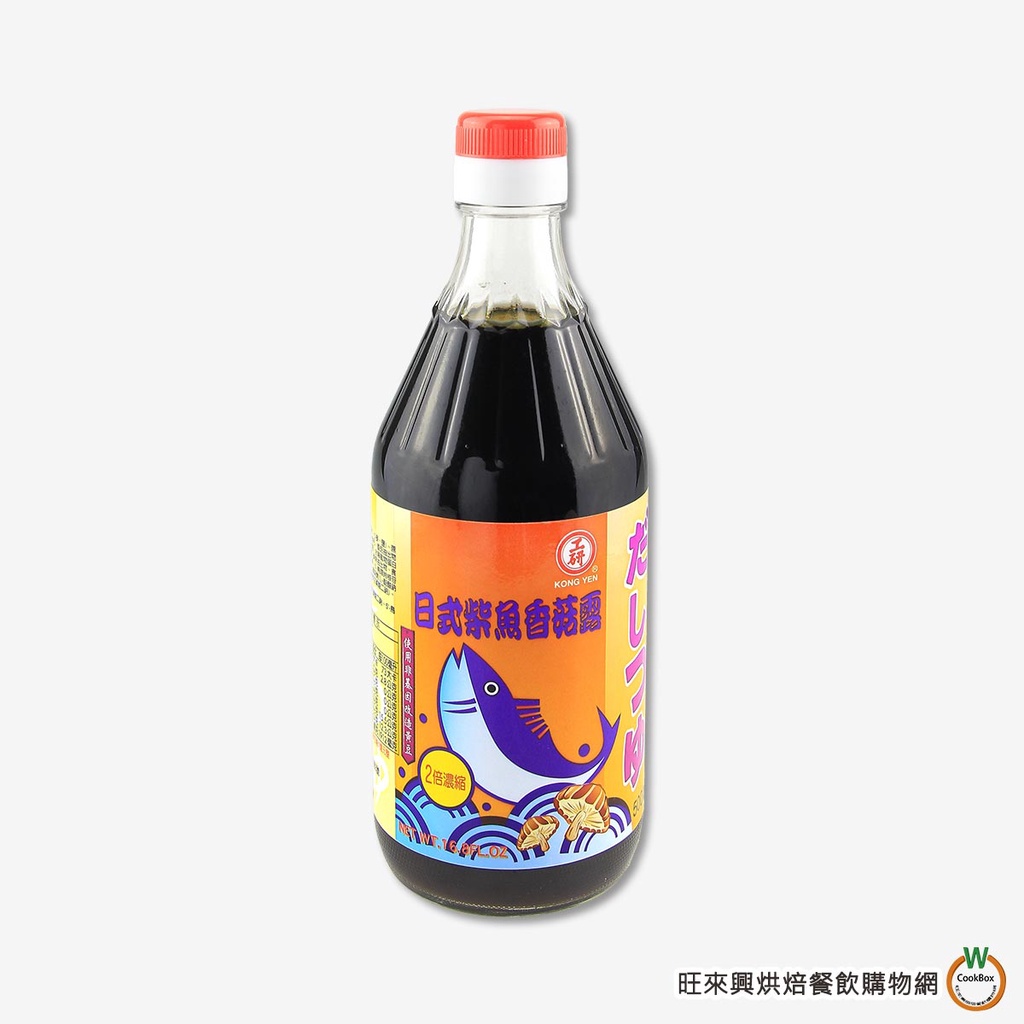 工研 柴魚醬油500ml / 罐