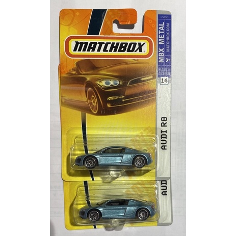 MATCHBOX 火柴盒 小汽車 1/64 老車 AUDI R8