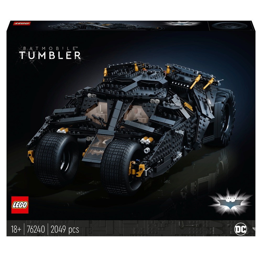 LEGO 樂高 76240 蝙蝠車 DC Batman Tumbler  盒損 全新 未拆封 未組裝 2049 pcs
