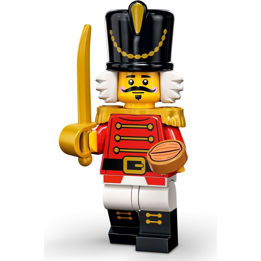 LEGO-23代人偶包-1號 胡桃鉗 士兵 71034