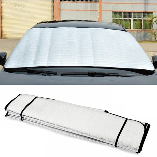 1 件裝防紫外線前後車窗遮陽擋風玻璃罩汽車前窗遮陽簾汽車配件