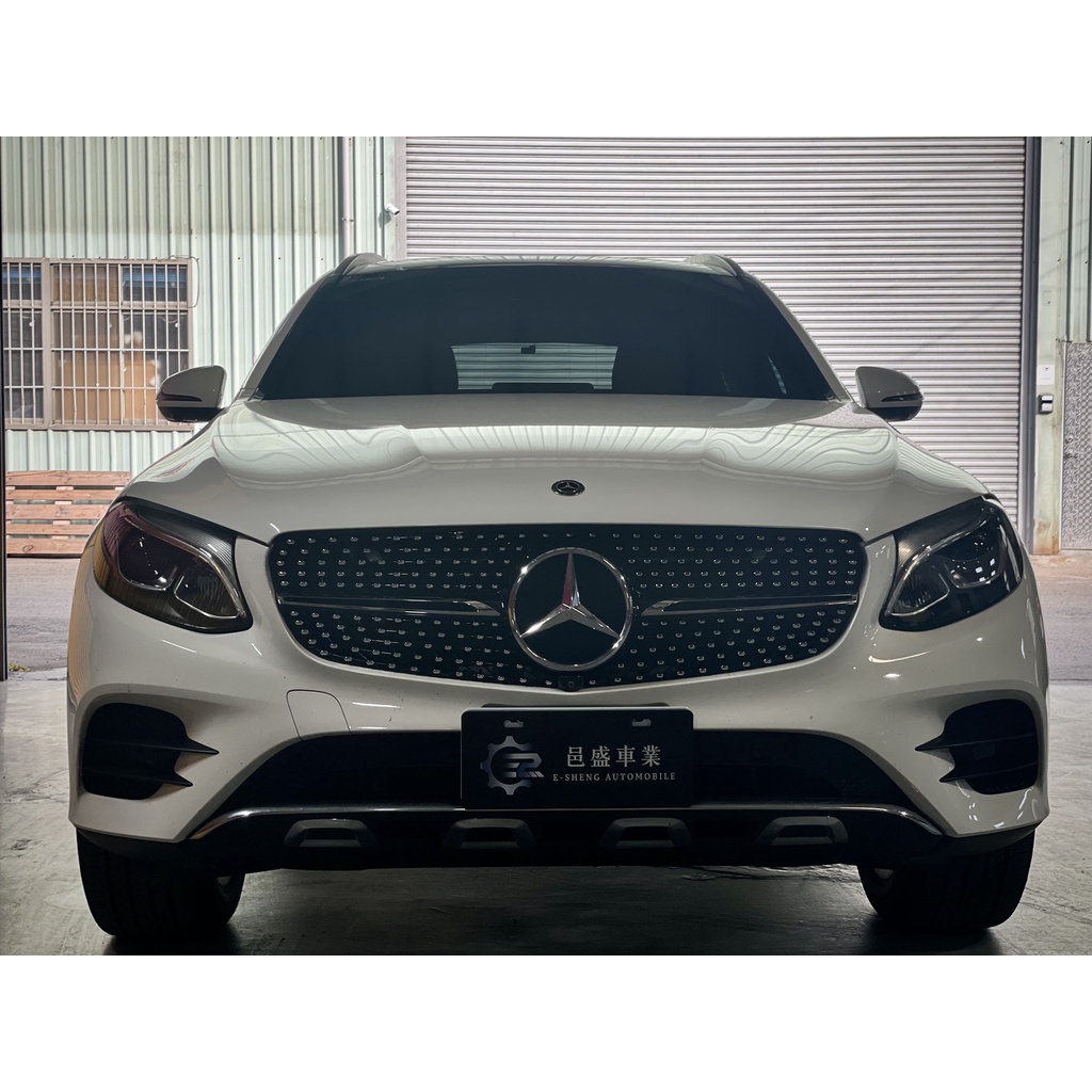 「邑盛車業」賓士 GLC Coupe 滿天星 水箱罩 鑽石型 水箱護罩 中網 X253 C253 GLC300