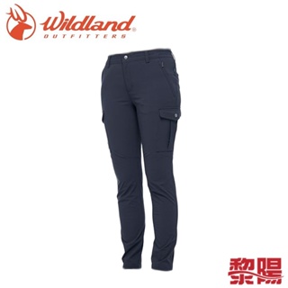 Wildland 荒野 0B02313 貼袋保暖耐磨機能褲 女款 (黑) 登山健行/休閒旅遊 24W02313