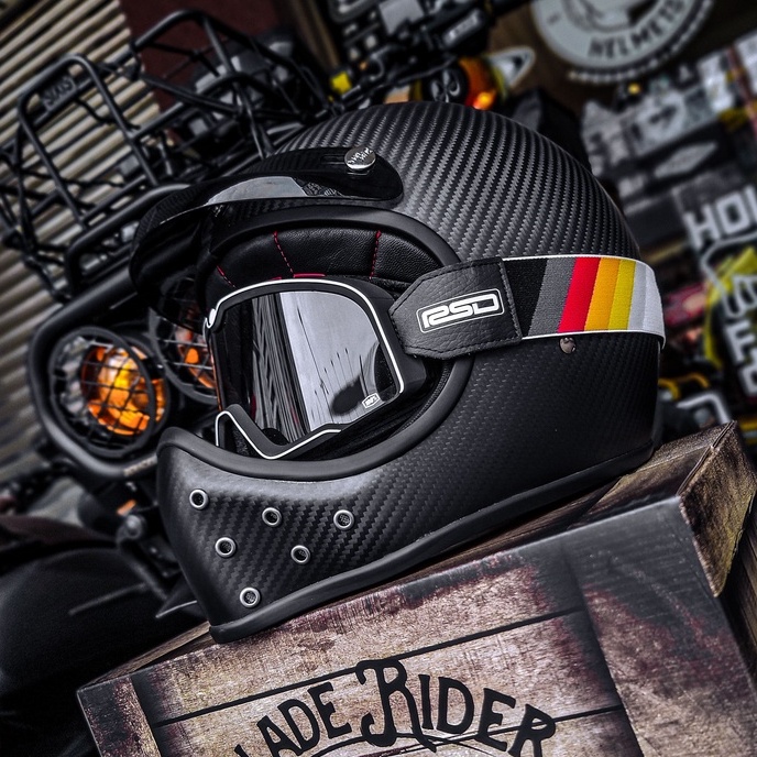 【KK】Blade Rider 山車帽 亮光 消光碳纖維 卡夢 全罩式安全帽 越野帽