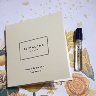 Jo Malone 罌粟花與大麥🍑1.5ml🍑橙花 鼠尾草與海鹽 青檸 柑橘 緋紅罌粟 藍風鈴 牡丹與胭紅麂絨 小香試香