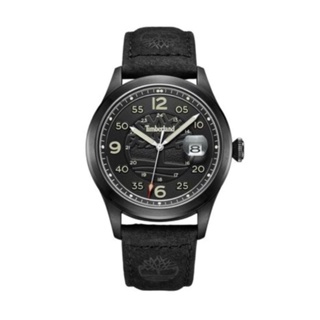 Timberland 天柏嵐 CORNWALL系列經典復刻腕錶皮帶-黑/黑42mm TDWGB2237501
