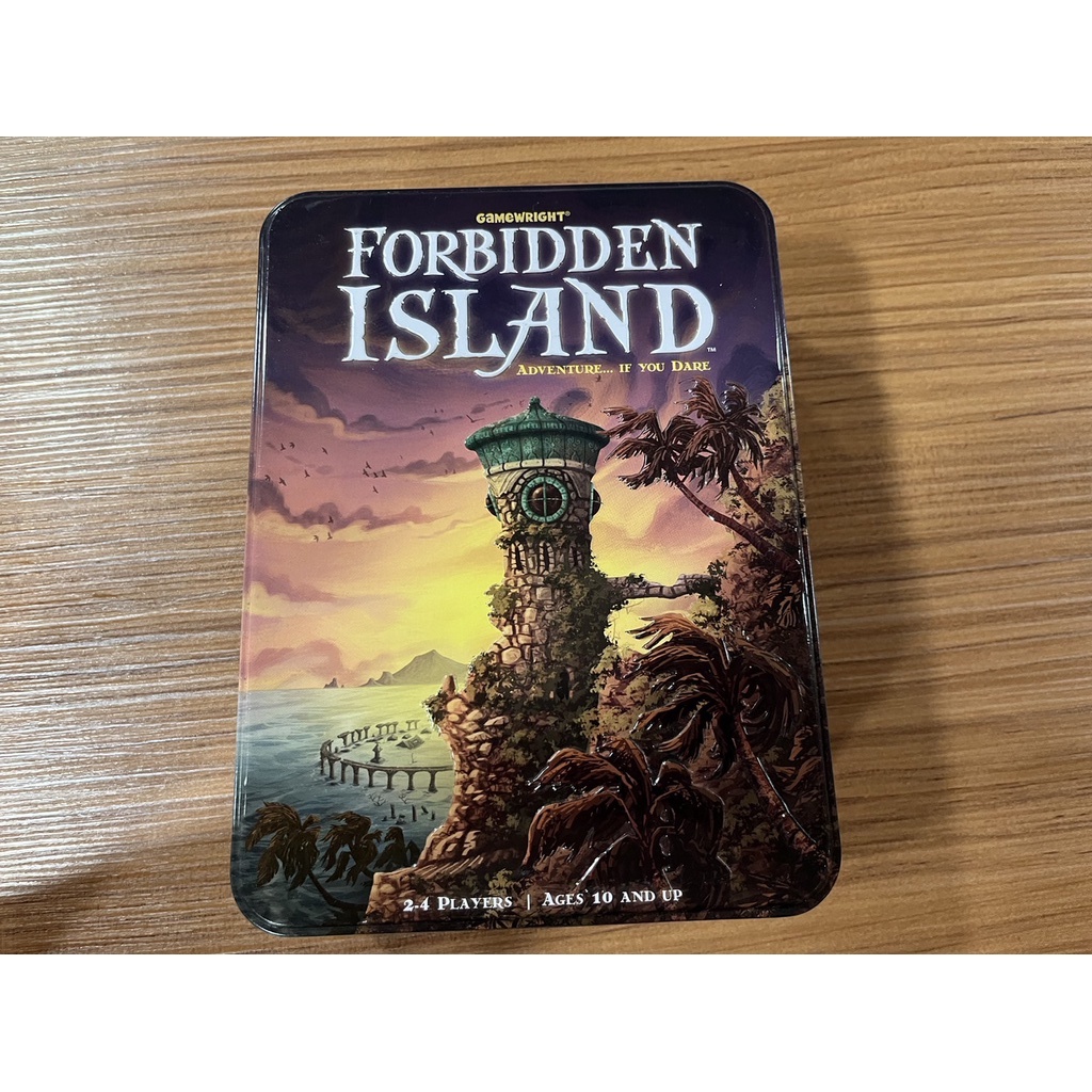 【米勒谷桌遊殿】◎原價790元◎ 禁制之島 Forbidden Island  二手出清 ㊣正版桌遊㊣