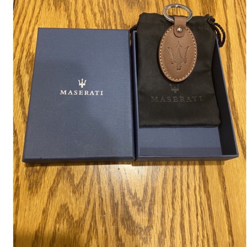 瑪莎拉蒂MASERATI 正原廠配件 鑰匙圈 時尚配件 生日禮物 男人最愛 跑車 海神叉