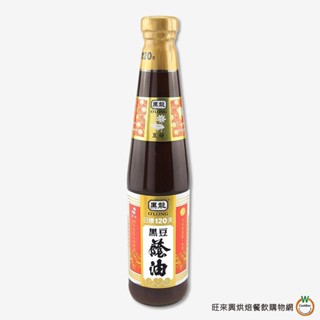 黑龍 【夏荷】 黑豆蔭油 (膏油) 400ml ( 總重 :810g ) / 罐