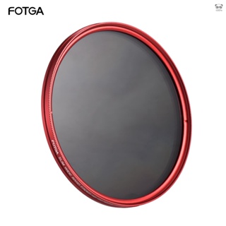 （清倉甩賣）FOTGA 82mm口徑 可調ND減光鏡 中灰密度鏡 ND2-ND400