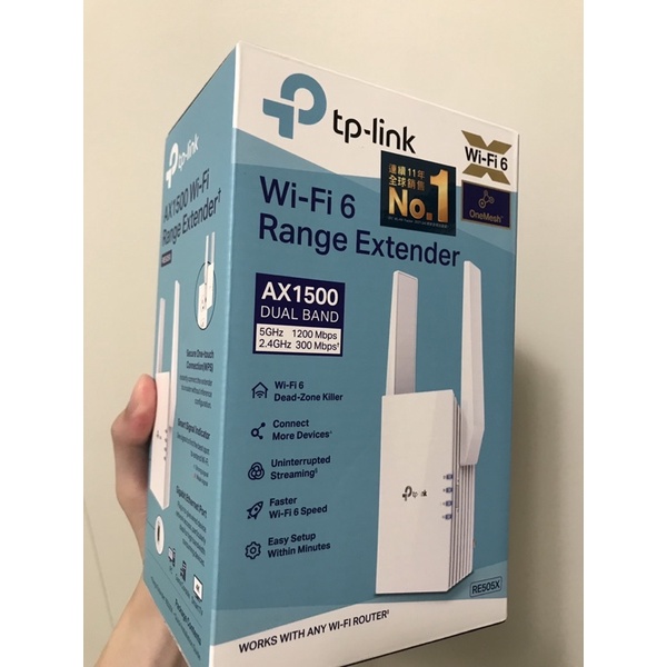 現貨 二手 TP-Link 強波器 RE505X AX1500 wifi 6無線訊號延伸器 wifi 放大器