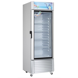 《宏益餐飲設備》一路領鮮 XLS-280BW 252公升 單門冷藏展示櫃 單門玻璃冰箱 玻璃展示櫃 冷藏冰箱 飲料櫃
