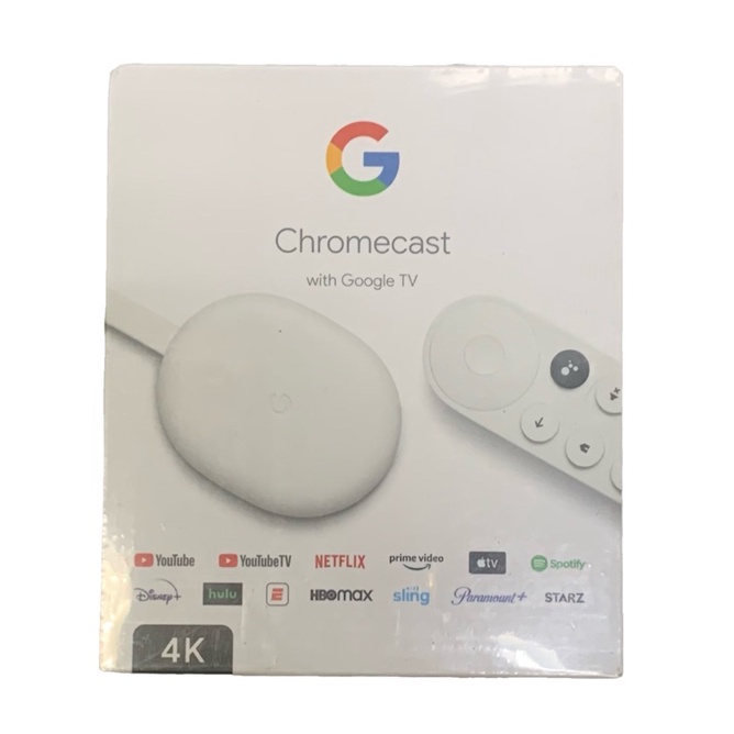 Google Chromecast 4K Google TV 聲控 電視棒 電視盒
