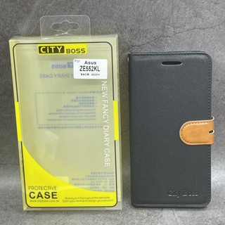 City Boss ASUS ZenFone 3 ZE552KL 手機保護套 側掀皮套 保護套 斜立支架保護殼 手機殼
