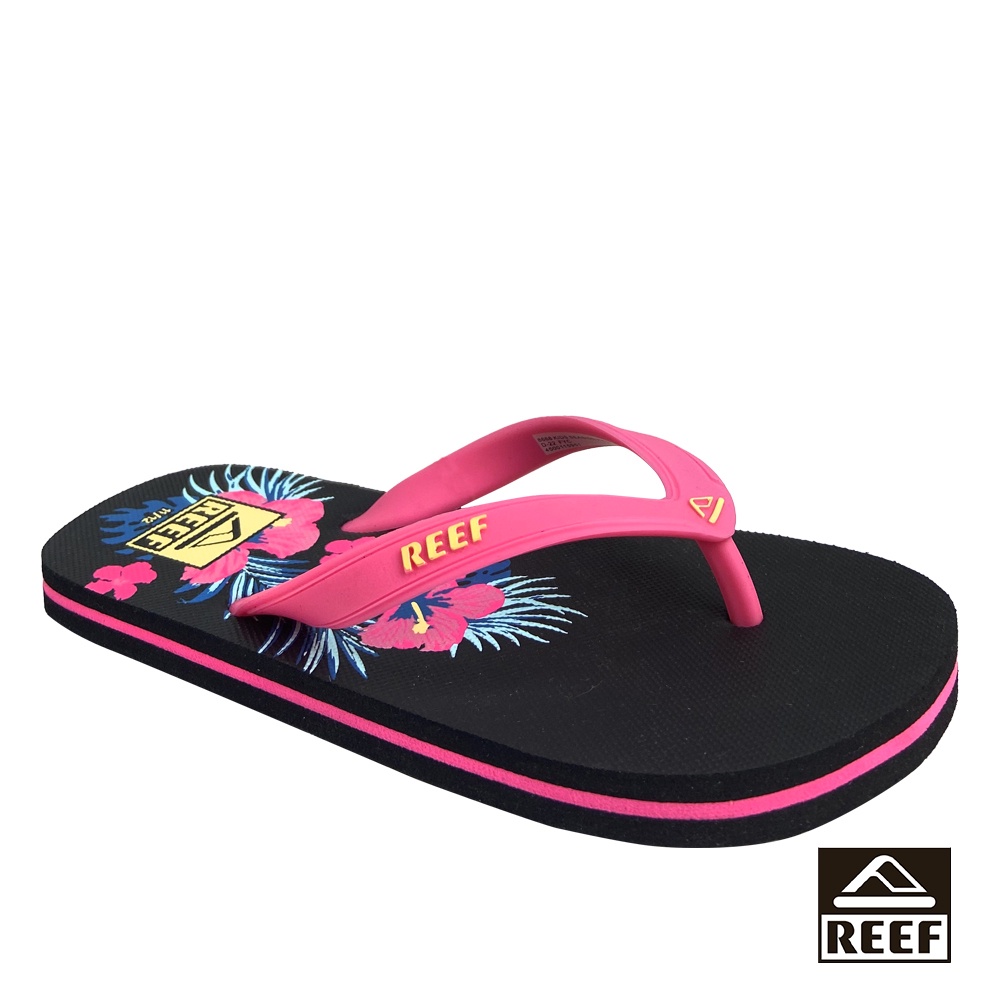 REEF KIDS SEASIDE PRINTS 海灘舒適系列 兒童海灘印花人字拖鞋 CI8668