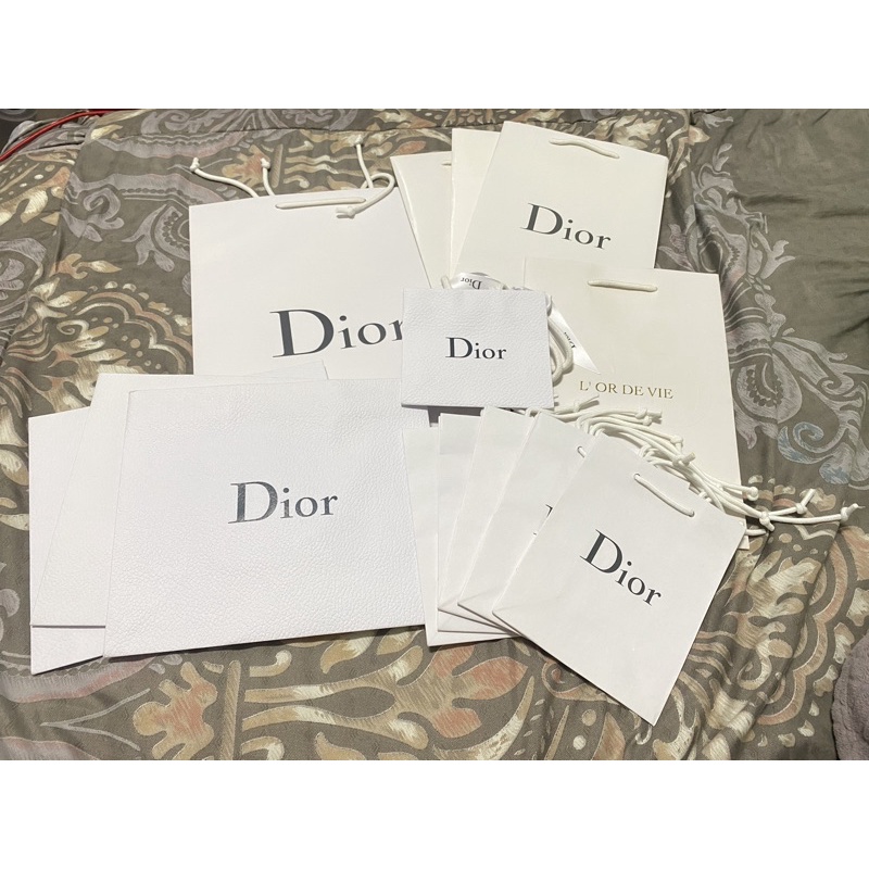 ［名牌精品紙袋提袋］Dior 迪奧 專櫃 提袋 紙袋 紙盒