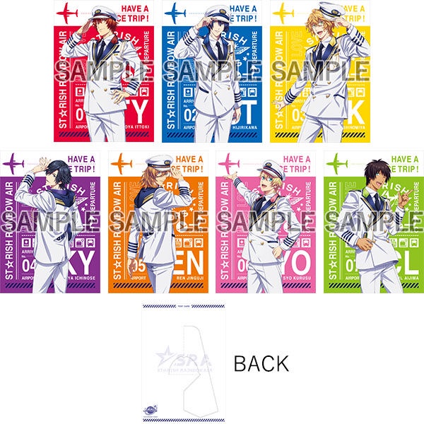 歌之王子殿下 歌王子 歌之王子 劇場版 真愛ST☆RISH TOURS 周邊 明信片立牌 真斗 翔