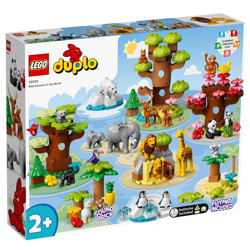 【小天使玩具】(現貨) LEGO 10975 世界野生動物