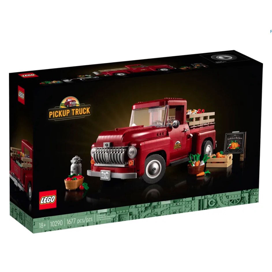 LEGO CREATOR 10290 皮卡車 可MOC成跑車 郵寄+100 私聊