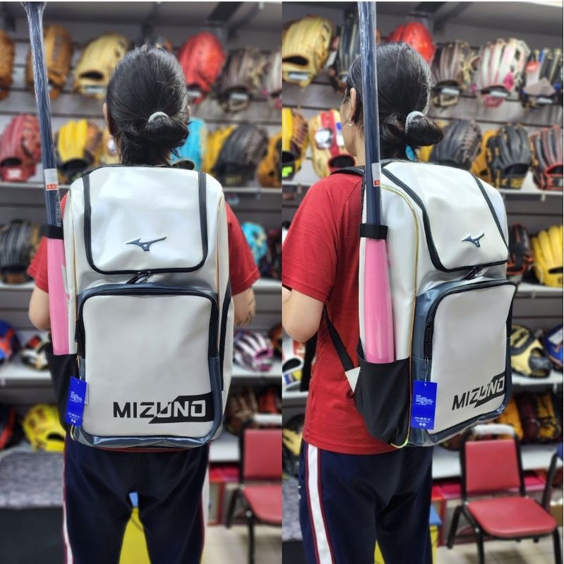 美津濃 MIZUNO 棒球 壘球 個人裝備袋 背包式裝備袋 後背式裝備袋 1FTD261202
