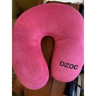 OZOC旅行用頸枕-桃紅