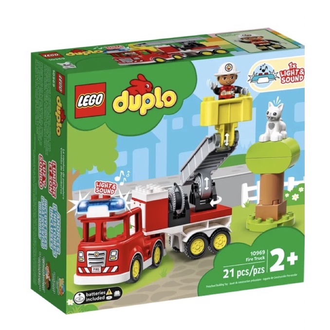 LEGO 樂高 DUPLO 10969 消防車 得寶系列 消防員