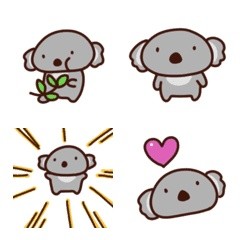 Line日本🇯🇵表情貼∣Koala daily life emoji