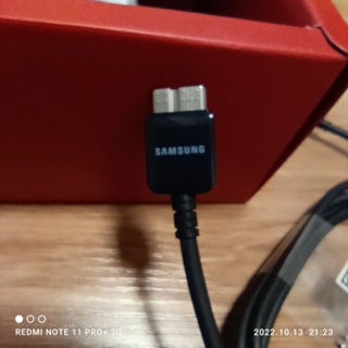 三星 充電傳輸線 (Micro USB3.0) 長度1米5 / NOTE3 S5 專用充電線N900U G900I 黑色