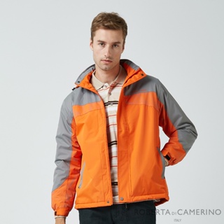 【ROBERTA諾貝達】 秋冬男裝 內裡刷毛 溫暖帥氣有型的夾克 ROG94-68橘