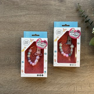 【怡家藥局】KellysWorld 奶嘴鏈/塑膠奶嘴夾-熊麻糬、猜猜我是誰 香草奶嘴專用 一般奶嘴適用