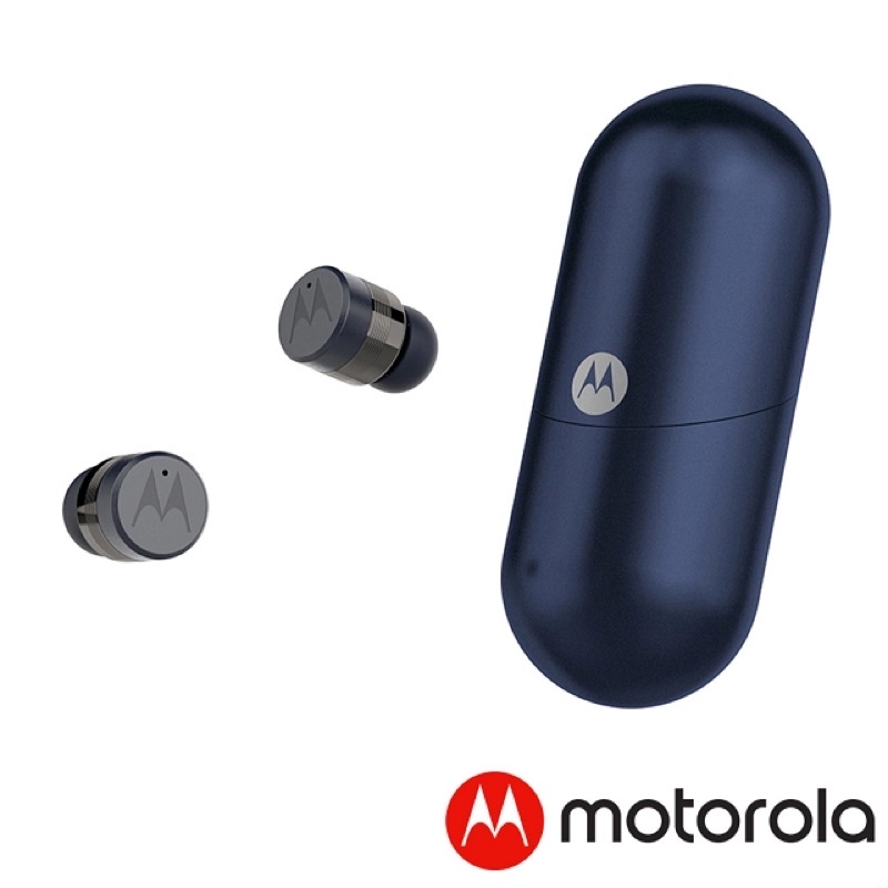Motorola膠囊型/無線藍牙耳機 Verve Buds 400(皇家藍)