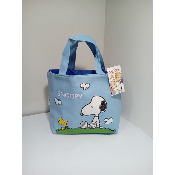Snoopy 史努比 束口 便當袋 提袋 環保袋