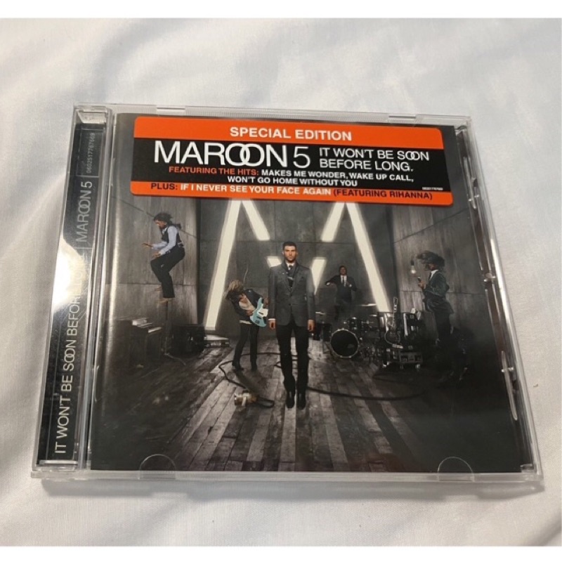 Maroon 5 魔力紅 IT WON'T BE SOON BEFORE LONG 著魔嗎 久等了 專輯💽 CD