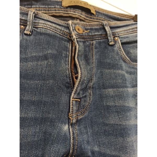 ZARA MAN JEANS 牛仔褲 eur42 usa32 mex32 32腰