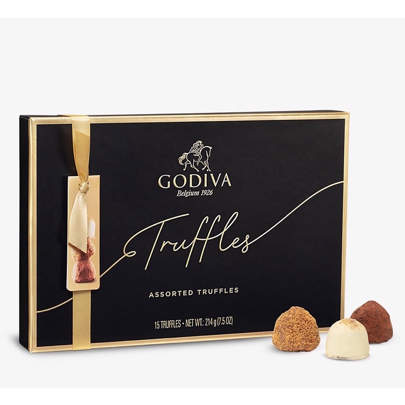 現貨🌟GODIVA Emea 松露巧克力精選禮盒（15顆裝）truffle selection 214g