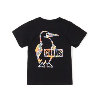 CHUMS 孩童 Booby Logo Ocn Dy T-Shirt短袖T恤 黑色 CH211267K001