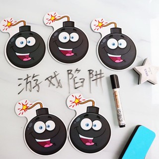 CK51★炸彈磁性貼教具bingo bomb英語課堂遊戲早教兒童陷阱道具分組玩具