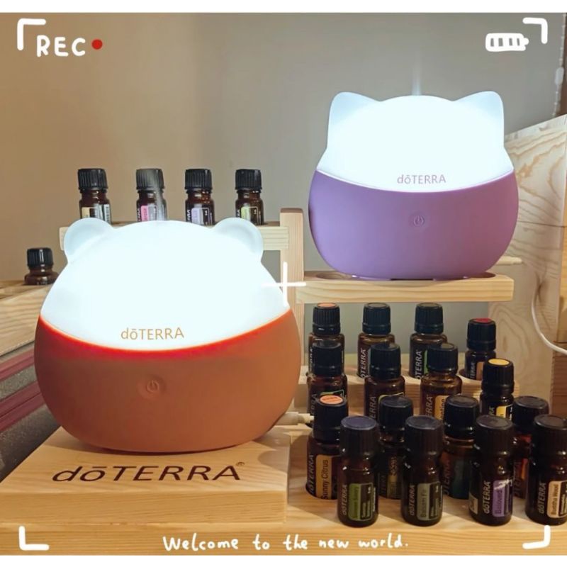 多特瑞doTERRA 乖巧熊/樂福貓（幸福貓）香薰機 水氧機/精油噴霧器 官網正品