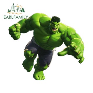 EARLFAMILY 13cm x 11.5cm 適用於 Marvel Hulk 防水卡通貼紙筆記本電腦行李箱貼花乙烯基