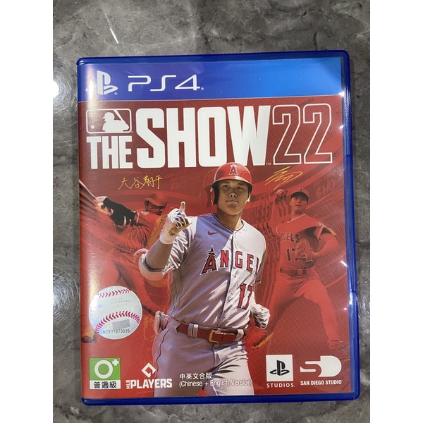 PS4遊戲光碟片 THE SHOW 22(二手，含特典）