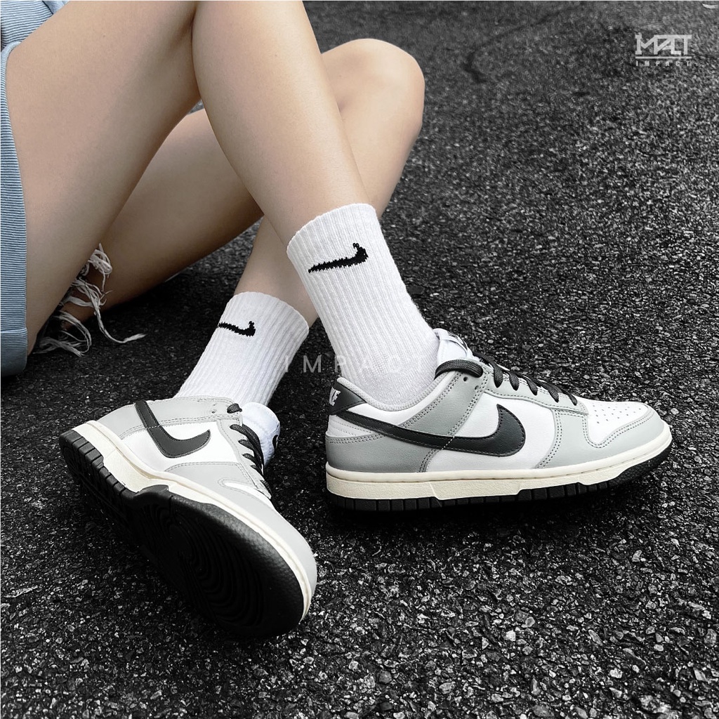 Nike Dunk Low "Light Smoke Grey" 煙波灰 奶油底 白灰黑 灰魂 DD1503-117