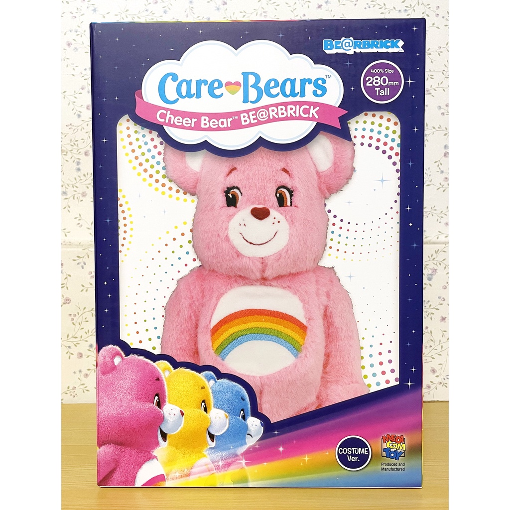 【全新未拆】BE@RBRICK CARE BEAR 天氣彩虹熊 400%