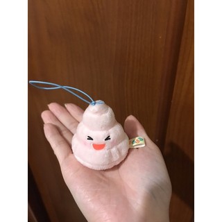 Amuse 顆粒 豆袋 粉色大便 吊飾 娃娃 玩偶