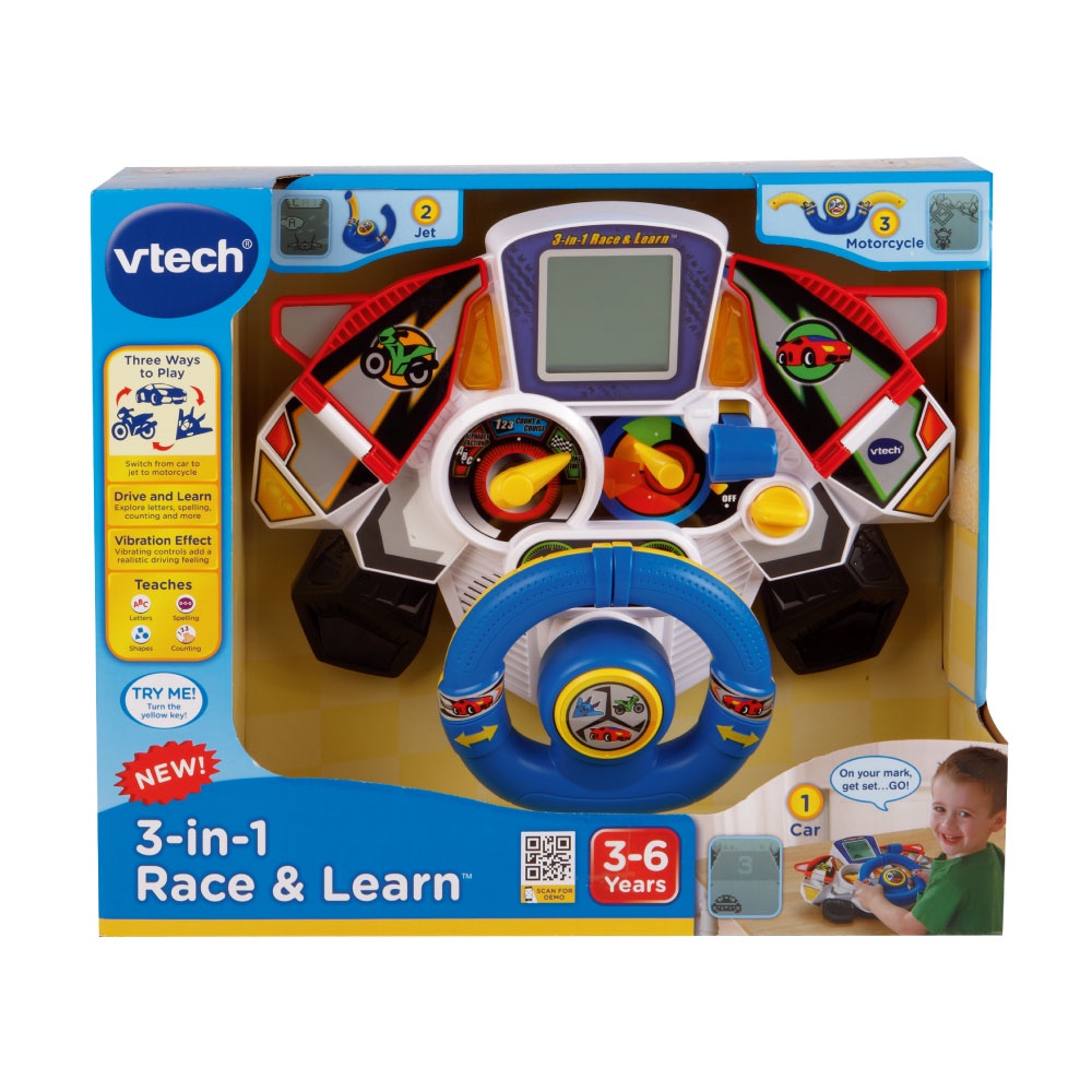 vtech偉易達	3合1兒童學習方向盤 ToysRUs玩具反斗城