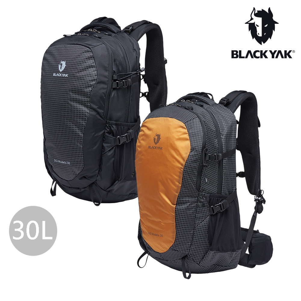【BLACKYAK】343 MODELO 30L登山背包(芥末黃/黑色)-四季| 後背包 登山包| BYBB2NBF01