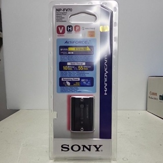 特價出清庫存品 Sony原廠攝影機電池NP-FV70 NP-FH70 FV70不是FV70a哦2個型號通用 有發票含稅