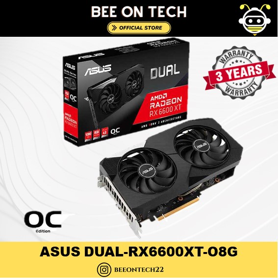新品未開封）DUAL-RX6650XT-O8G グラフィックボード ASUS