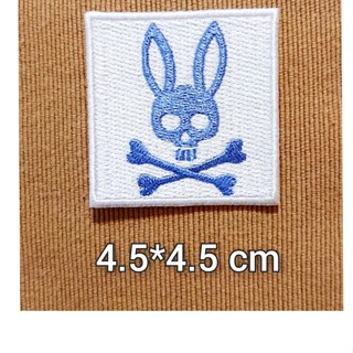 現貨不用等!【派樂地】潮牌熨斗貼花系列 Phyco Bunny燙布貼(有背膠) ※ 貼布/刺繡/臂章/熨燙徽章//布章