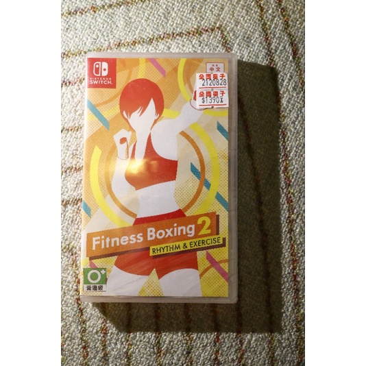 NS switch Fitness boxing 2 全新未拆